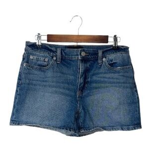 Banana Republic Blue Denim Jeans Shorts 4” Medium Wash Summer Casual Size 27/4